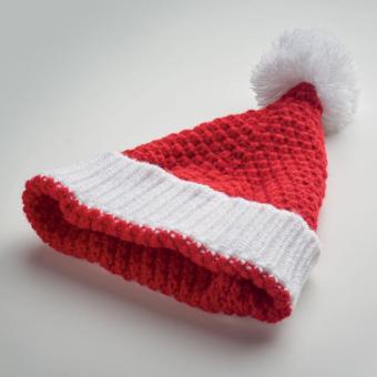 AURIGA Weihnachtliche Strickmütze Rot