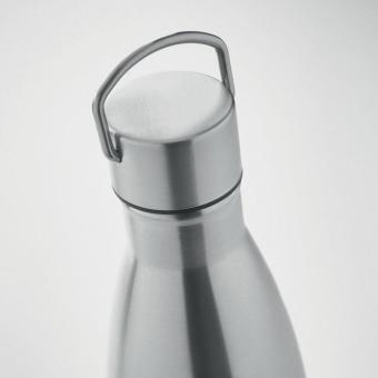 MANOA Doppelwandige Flasche 500 ml Silber matt