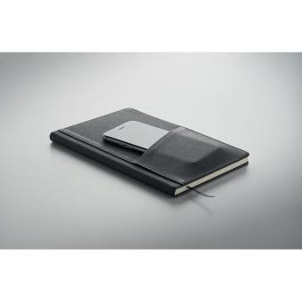 CINCO A5 notebook PU front pocket Stone