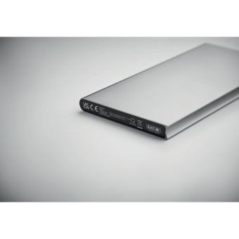 POWERFLAT8C Power bank 8000 mAh Flat silver