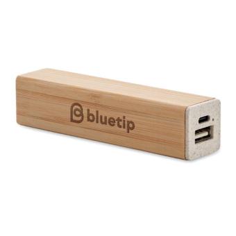 POWERBAMC Power bank 2600 mAh Timber