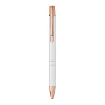 BERN ROSE Recycled aluminium pen White