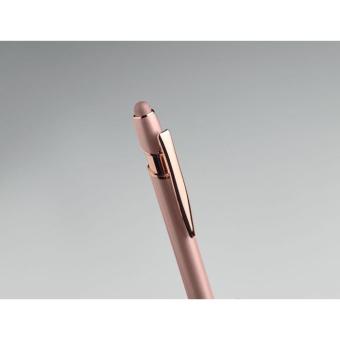 SCRIBBLE Druckkugelschreiber Aluminium Rosegold