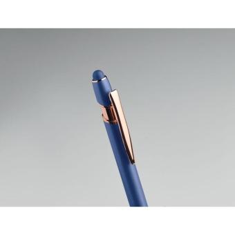 SCRIBBLE Recycled aluminium pen Aztec blue