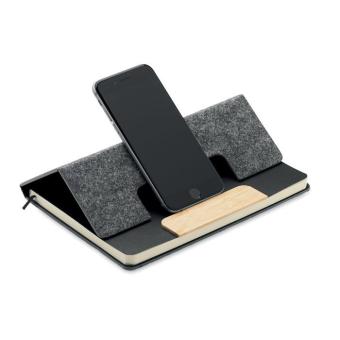 NOTEMIX A5 RPET notebook set Stone