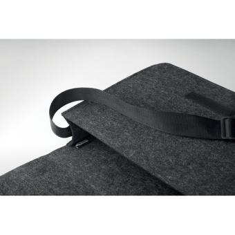 BAGLO RPET felt laptop bag Stone