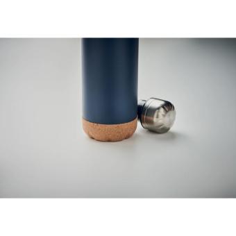 ASPEN CORK Doppelwandige Isolierflasche Marineblau