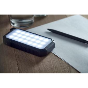 POWEREIGHT Solar Powerbank 8000 mAh Schwarz