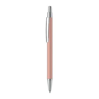 DANA Recycled aluminium ball pen Fawn/red