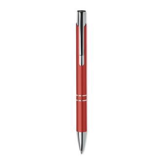 BERN RA Recycled aluminium ball pen Red