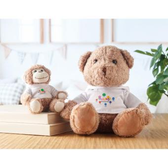 LENNY Teddy monkey plush White