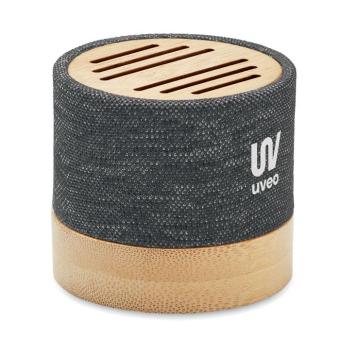 BOOL Bamboo RPET wireless speaker Black