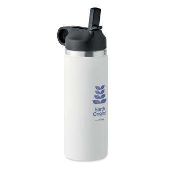 IVALO Double wall bottle 500 ml White