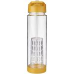 Tutti frutti 740 ml Tritan™ Sportflasche mit Infuser Transparent gelb