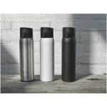 Sika 450 ml RCS certified recycled stainless steel insulated flask Black