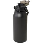 Giganto 1600 ml RCS-zertifizierte Kupfer-Vakuum Isolierflasche aus recyceltem Edelstahl Schwarz