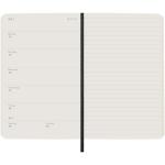 Moleskine soft cover 12 month weekly PK planner - German Black