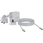 Xtorm XVC2067 GaN Ultra 67 W Reiseladegerät mit 100 W USB-C PD-Kabel Weiß