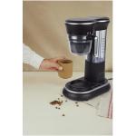 Prixton Capri coffee maker with grinder Black