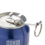 XD Collection RCS recycled aluminum bottle and can opener Silver