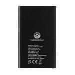 XD Collection 4.000mAh Type-C Powerbank aus RCS recyeltem ABS & Aluminium Schwarz