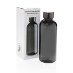 XD Collection Auslaufsichere Trinkflasche mit Metalldeckel Schwarz