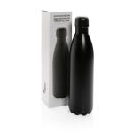 XD Collection Solid colour vacuum stainless steel bottle 750ml Black