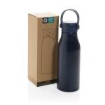 XD Collection Pluto RCS Certified recycled aluminium bottle 680ml Navy