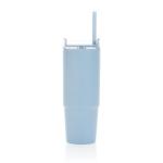 XD Collection Tana RCS plastic tumbler with handle 900ml Light blue