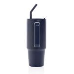 XD Collection Embrace deluxe RCS recycled stainless steel tumbler 900ml Navy