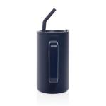 XD Collection Cube RCS certified recycled steel mug 800ml Navy