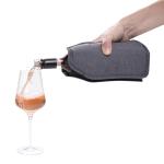 XD Collection Vino AWARE™ RPET wine cooler sleeve Convoy grey