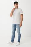 Iqoniq Sierra lightweight recycled cotton t-shirt, Undyed light gray Undyed light gray | XS