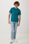 Iqoniq Brett recycled cotton t-shirt, Verdigris  | XS