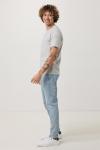 Iqoniq Brett recycled cotton t-shirt, Undyed light gray Undyed light gray | XS