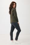 Iqoniq Etosha Lightweight Sweater aus recycelter Baumwolle, khaki Khaki | XXS