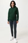 Iqoniq Jasper recycled cotton hoodie,  forest green Forest green | XS