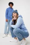 Iqoniq Jasper Hoodie aus recycelter Baumwolle, himmelblau Himmelblau | XS