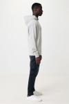 Iqoniq Yoho recycled cotton relaxed hoodie, heather grey Heather grey | XXS