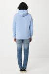 Iqoniq Rila lightweight recycled cotton hoodie, skyblue Skyblue | XXS