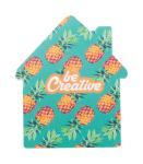 CreaStick House custom sticky notepad White