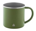 Hossa Tasse aus recyceltem Edelstahl Grün