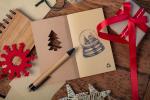 Julbok Christmas notebook Nature