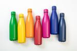 Refill Flasche aus recyceltem Edelstahl Dunkelblau