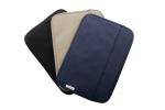 Rebyss Comp recycled canvas laptop bag Dark blue