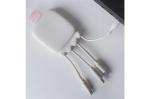 3192 | Xoopar Octopus Gamma 2 Bio Charging cable with 3.000mAh Powerbank White