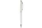 Pen set 2 stripes barrel metal White