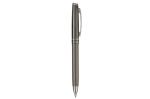 Pen set 2 stripes barrel metal Dark grey