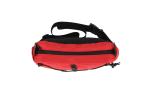 Crossbody bag R-PET with drawcord Red