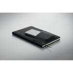 CINCO A5 notebook PU front pocket Black